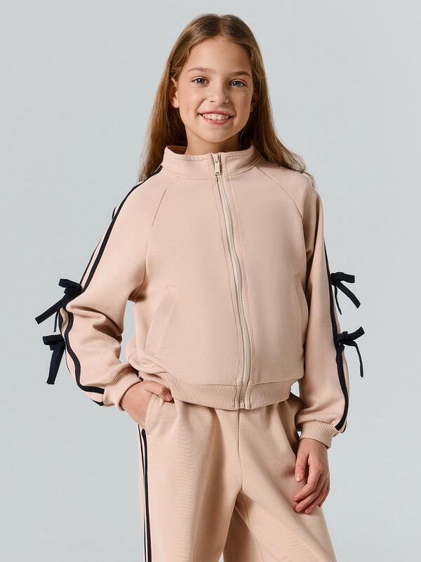 ТОЛСТОВКА СПОРТИВНАЯ ДЛЯ ДЕВОЧЕК 167776
