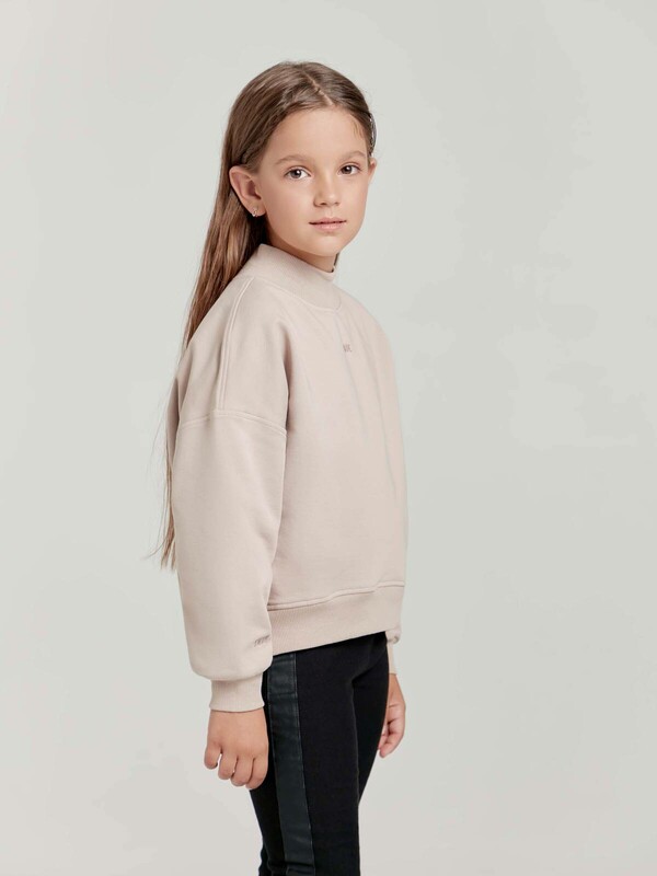 Джемперы CONTE DD 1448 Свитшот на флисе с вышивкой