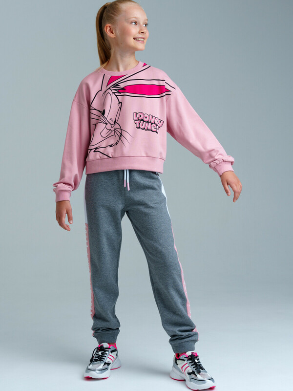 Толстовка трикотажная для девочек