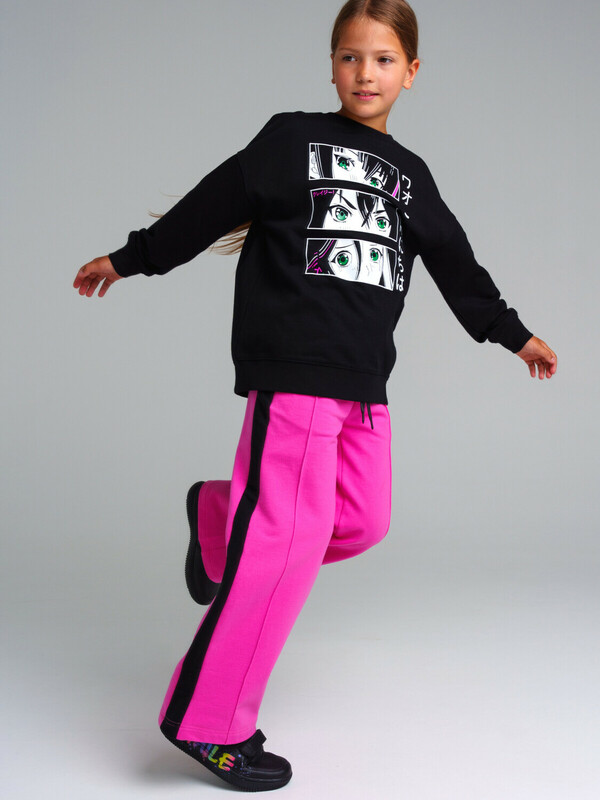 Толстовка трикотажная для девочек