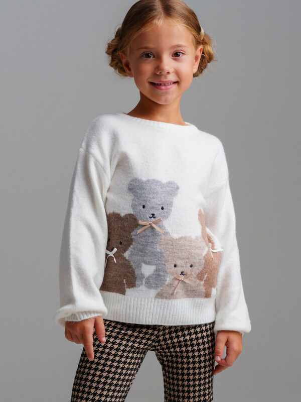 Джемпер трикотажный для девочек