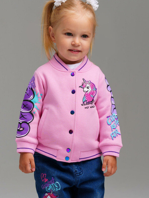 Толстовка детская трикотажная для девочек