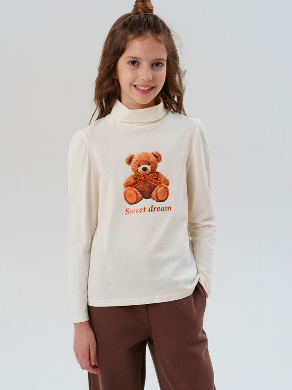 Водолазка трикотажная для девочек