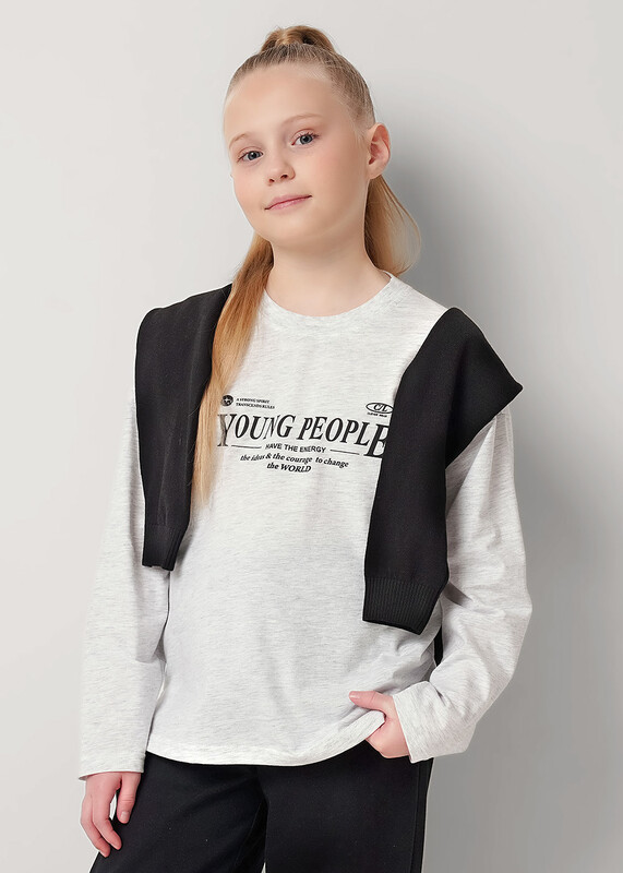 Лонгслив для девочки