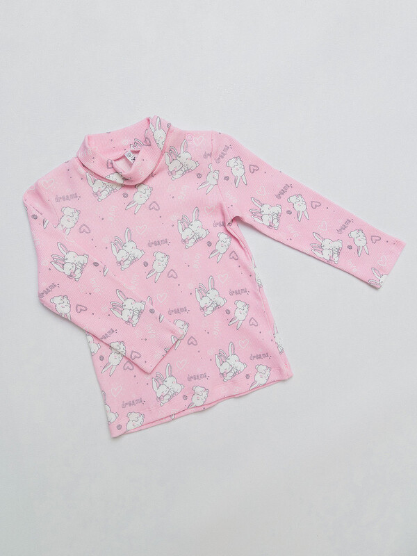 Футболка с коротким рукавом для девочки (009_ОН24)