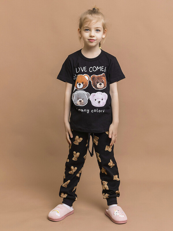 Футболка с коротким рукавом для девочки