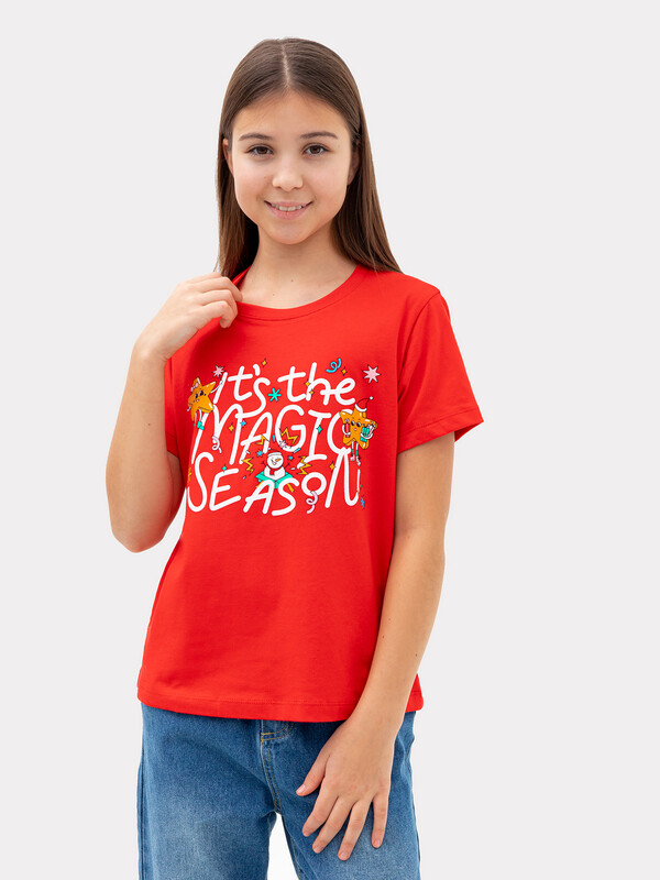 ФУТБОЛКА ДЛЯ ДЕВОЧЕК (верхняя) 117835