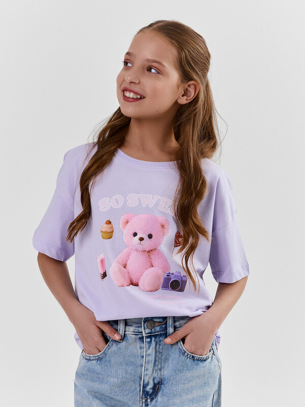 ФУТБОЛКА ДЛЯ ДЕВОЧЕК 117843