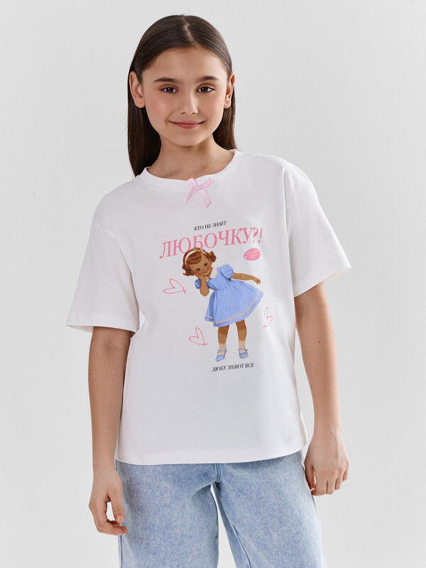 ФУТБОЛКА ДЛЯ ДЕВОЧЕК 117915