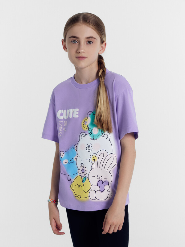 ФУТБОЛКА ДЛЯ ДЕВОЧЕК 117915