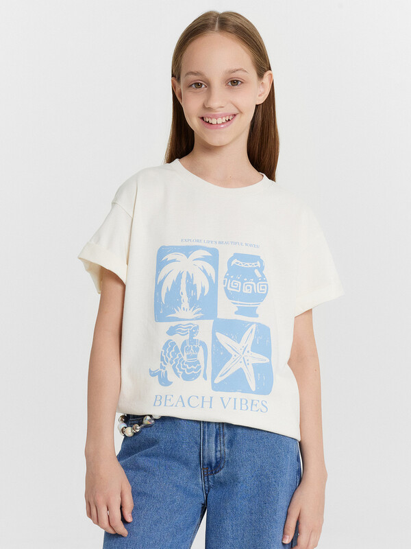 ФУТБОЛКА ДЛЯ ДЕВОЧЕК 117915