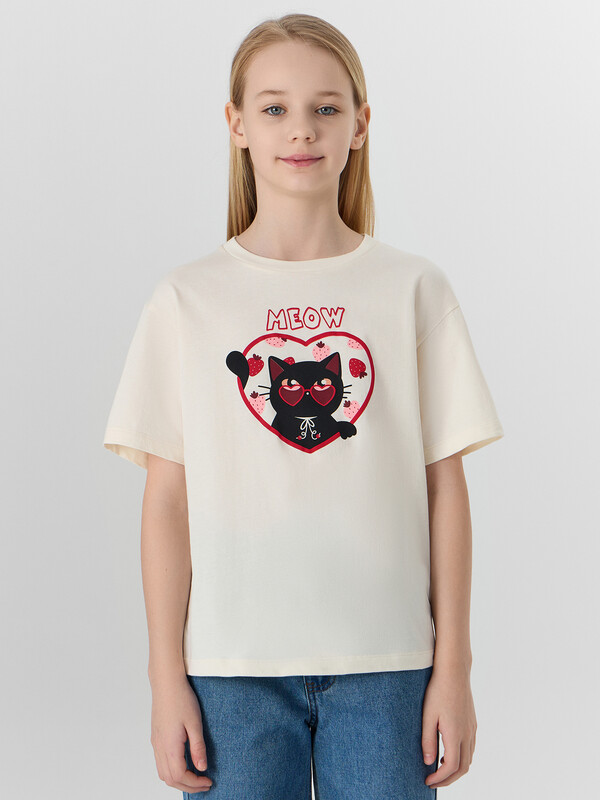 ФУТБОЛКА ДЛЯ ДЕВОЧЕК 117915