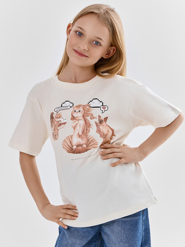 ФУТБОЛКА ДЛЯ ДЕВОЧЕК 117915