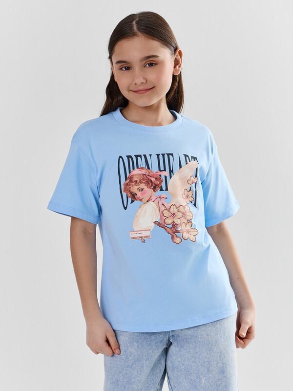 ФУТБОЛКА ДЛЯ ДЕВОЧЕК 117915