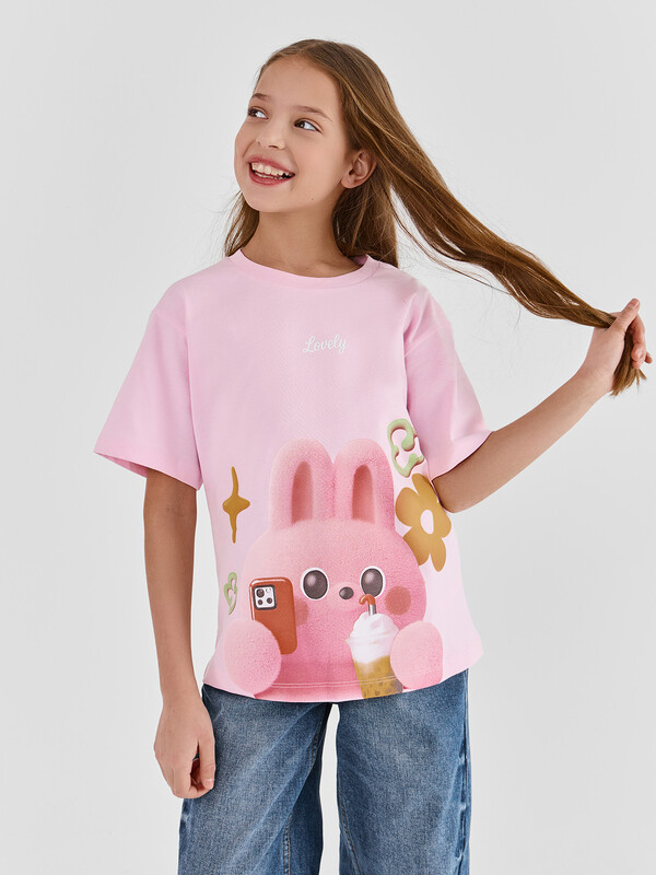 ФУТБОЛКА ДЛЯ ДЕВОЧЕК 117915