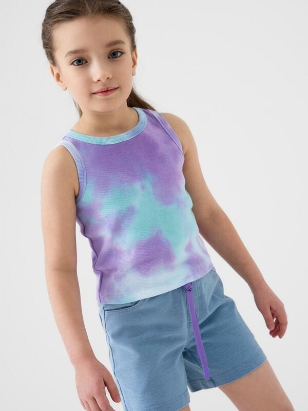 Майка трикотажная для девочек