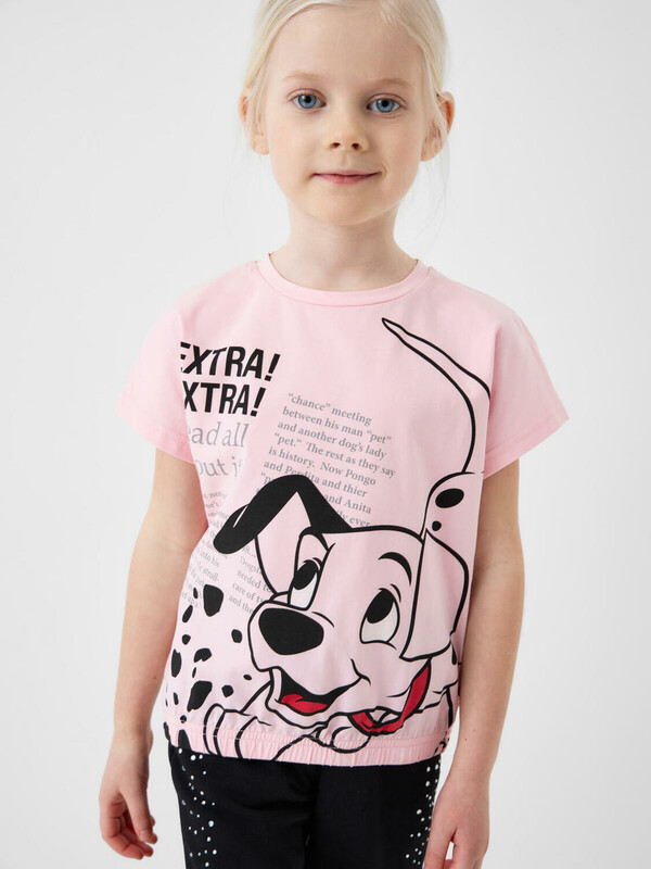 Фуфайка трикотажная для девочек (футболка)