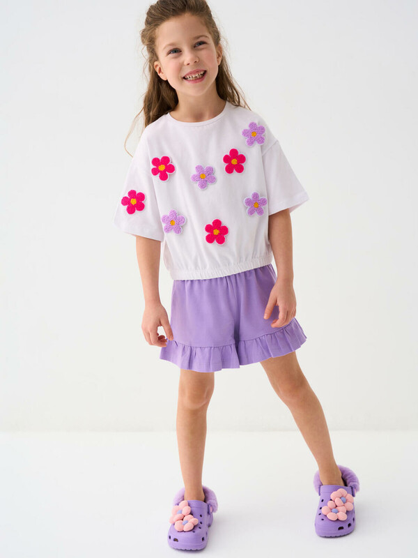 Джемпер трикотажный для девочек (футболка)