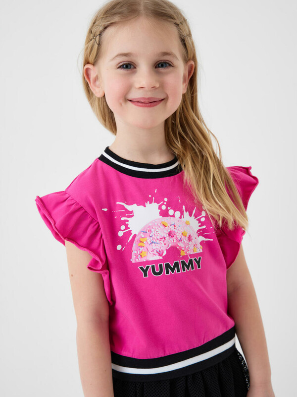 Джемпер трикотажный для девочек (футболка)