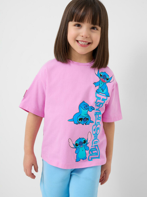 Фуфайка трикотажная для девочек (футболка)