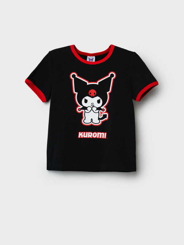 Фуфайка трикотажная для девочек (футболка)