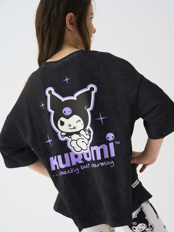 Фуфайка трикотажная для девочек (футболка)