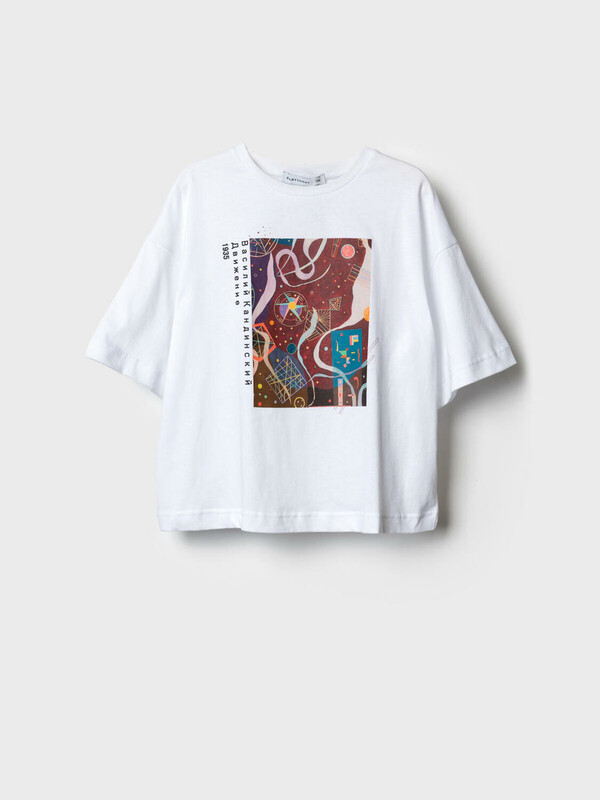 Джемпер трикотажный для девочек (футболка)