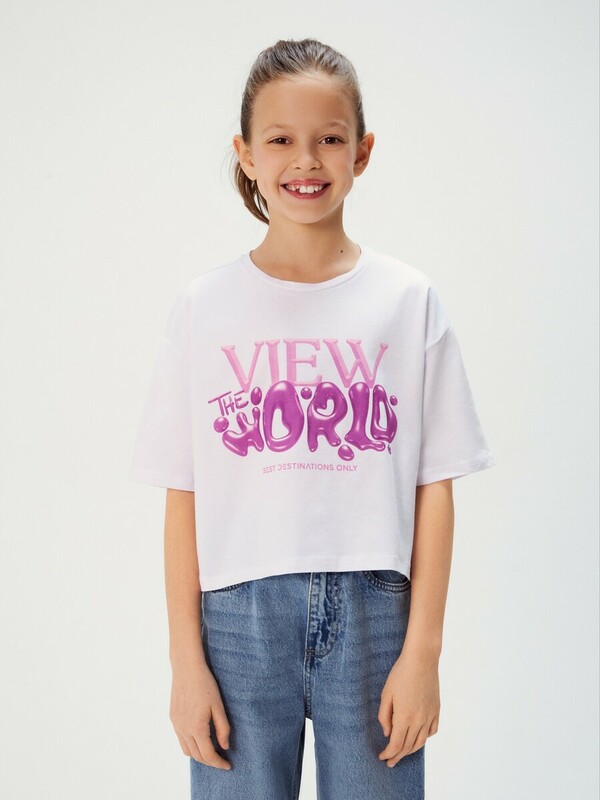 Футболка детская для девочек Krug