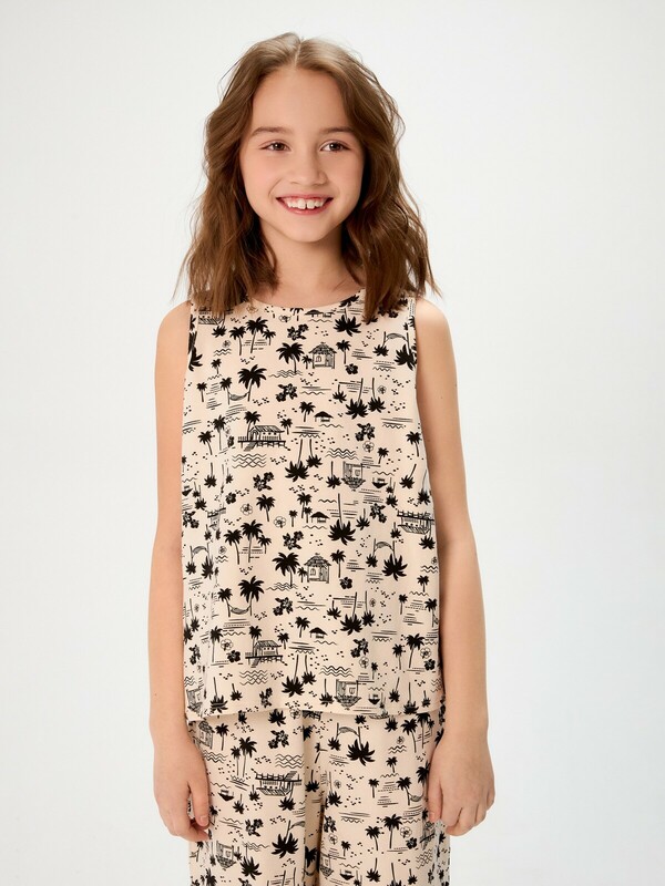 Майка детская для девочек Mayak_top