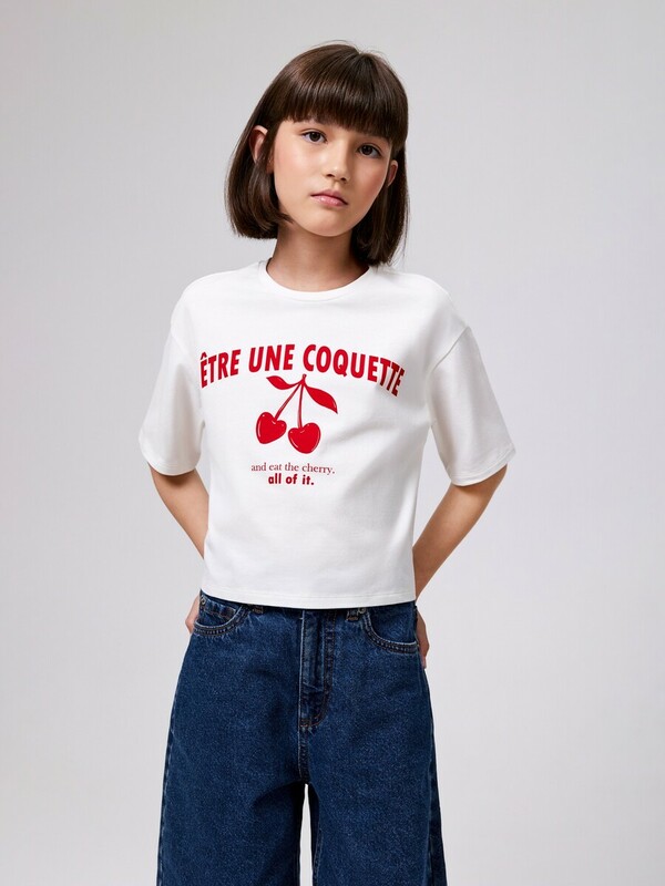 Футболка детская для девочек Mirteza