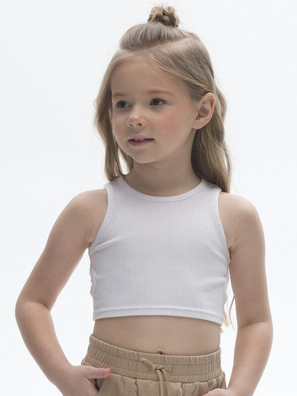 майка (модель "топ") для девочек
