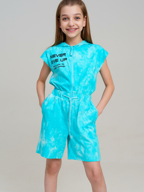 Комбинезон трикотажный для девочек