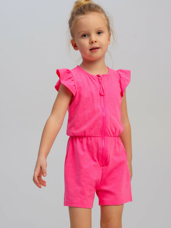 Комбинезон трикотажный для девочек