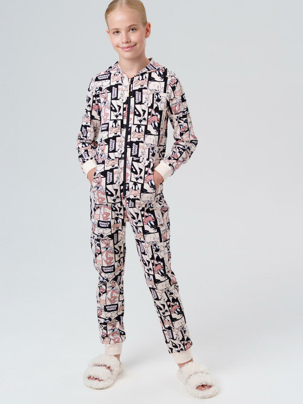 Комбинезон трикотажный для девочек