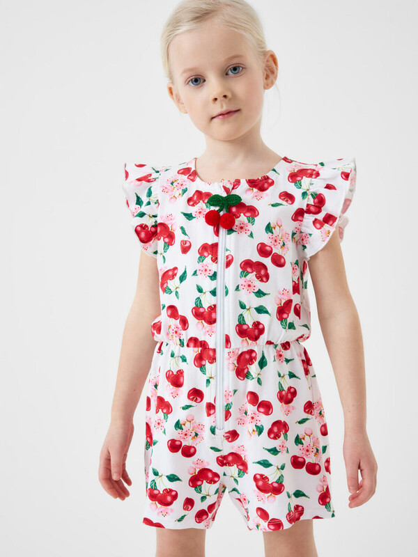 Комбинезон трикотажный для девочек