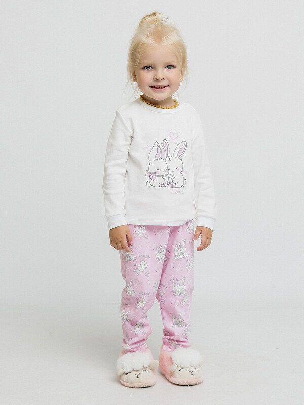 Комплект для девочки лонгслив и леггинсы (016_ОН24)