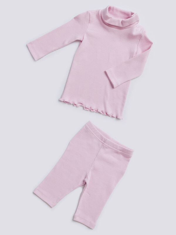 Комплект для девочки (водолазка и леггинсы) (018_ОН24)