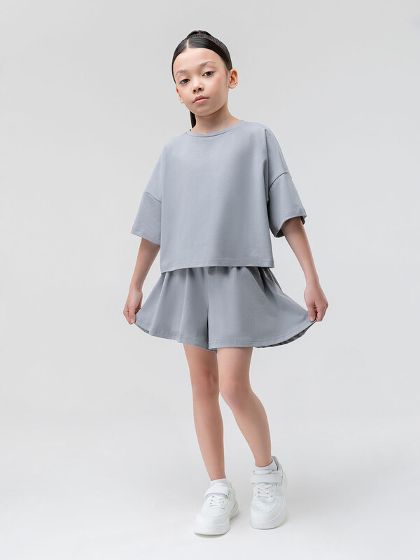 Костюм с юбкой - шортами