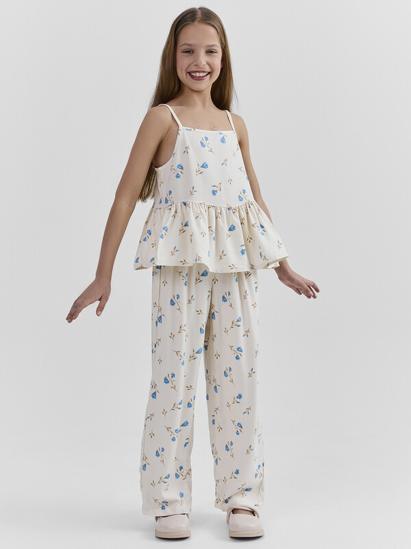 КОМПЛЕКТ ДЛЯ ДЕВОЧЕК (ТОП, БРЮКИ) 197733