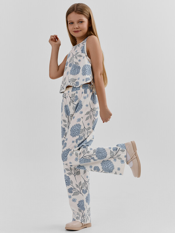 КОМПЛЕКТ ДЛЯ ДЕВОЧЕК (ТОП, БРЮКИ) 397723