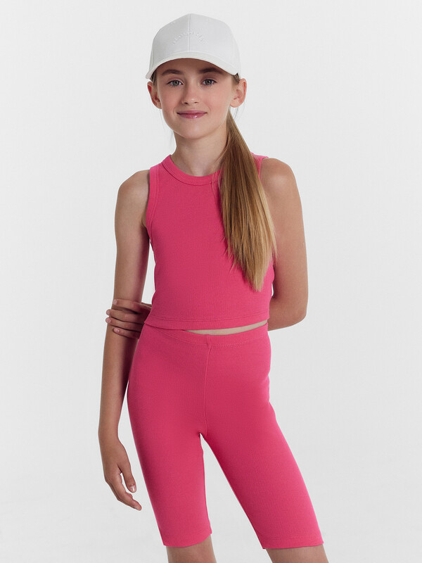 КОМПЛЕКТ ДЛЯ ДЕВОЧЕК (ТОП, ШОРТЫ) 397730