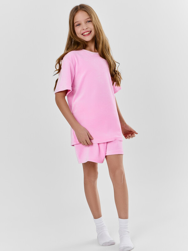 КОМПЛЕКТ ДЛЯ ДЕВОЧЕК (ДЖЕМПЕР, ШОРТЫ) 567761