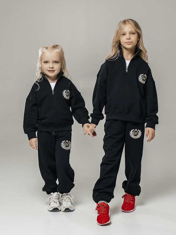 Костюм спортивный для девочки (толстовка и брюки)