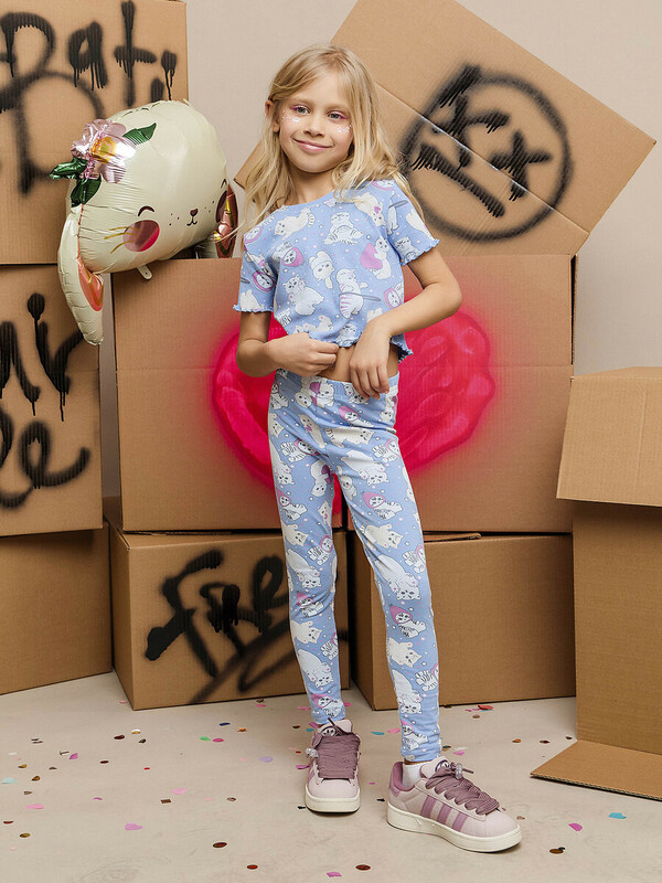 Леггинсы для девочки (037_ЛС25)