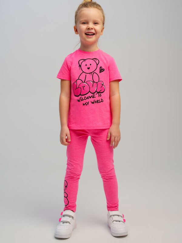 Брюки трикотажные для девочек (легинсы)