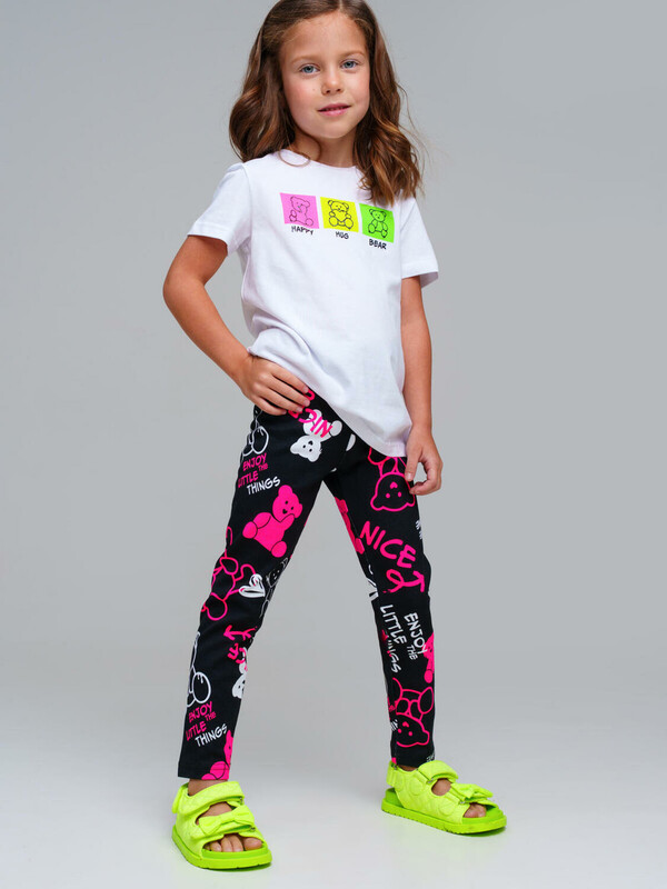 Брюки трикотажные для девочек (легинсы)