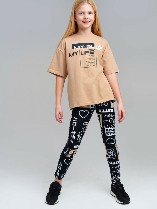 Брюки трикотажные для девочек (легинсы)