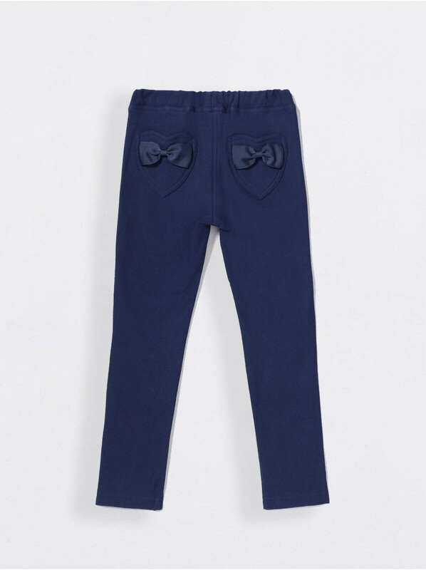 Леггинсы для девочек CONTE Экстрамягкие джеггинсы с термоэффектом BABY BOW, 18С-578ДТСП marino BABY 