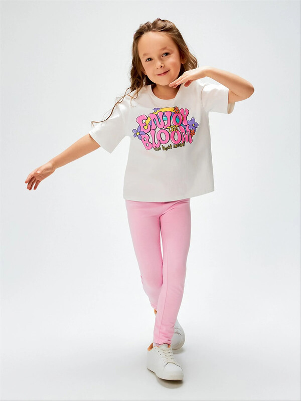 Брюки детские для девочек (лосины) Selvin