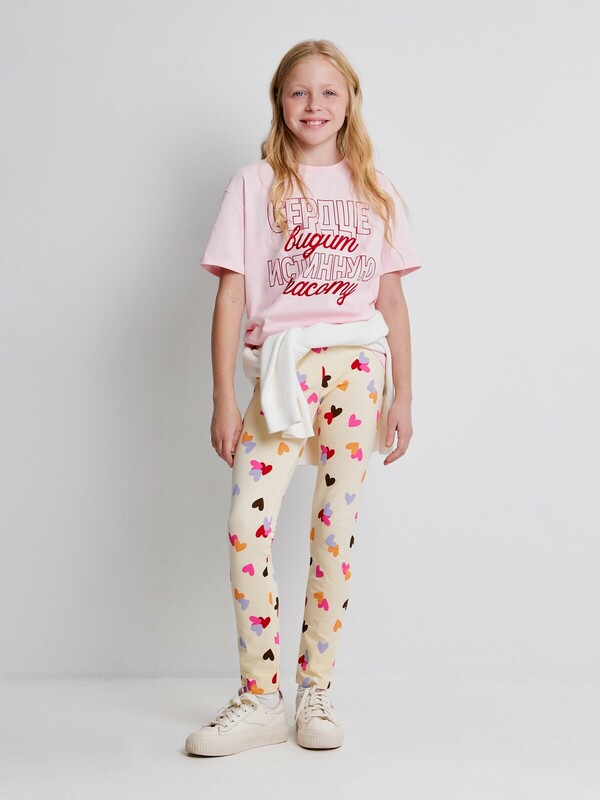 Брюки детские для девочек (лосины) Dina_lg1